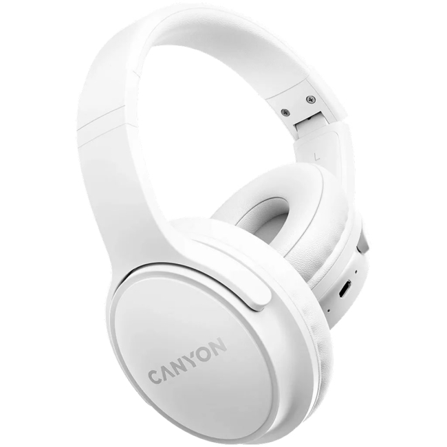 Навушники - Навушники Canyon OnRiff 4 Bluetooth White (CNS-CBTHS4W)#3