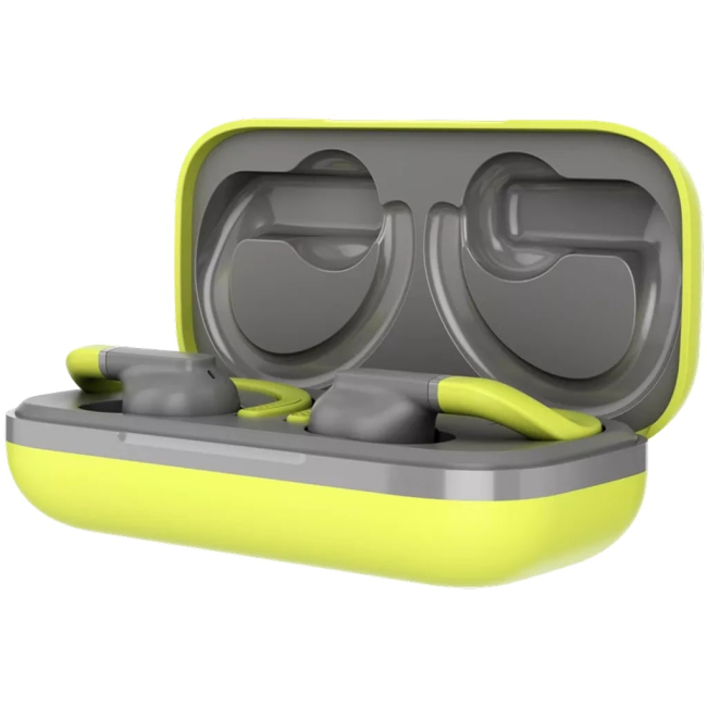 Навушники - Навушники Canyon OnRun 11 Sport TWS Yellow-Grey (CNS-TWS11GR)#3