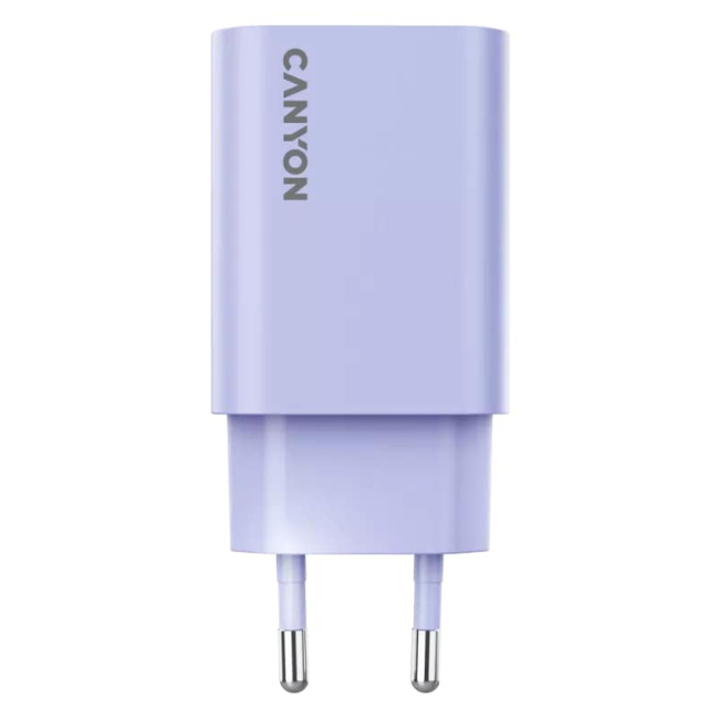 Павербанки - Мережевий зарядний пристрій Canyon OnCharge 30CL 1xPD Type-C 30W Purple (CNE-CHA30CLPU)#2