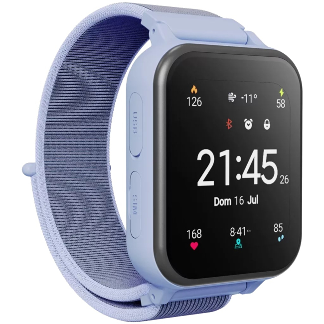 Смарт-годинники та фітнес браслети - Смарт-годинник Canyon Alfie KW-37 MP3 Study&Game Blue (CNE-KW37BL)#3