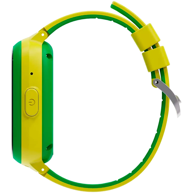 Смарт-годинники та фітнес браслети - Дитячий смарт-годинник Canyon Sunny KW-48 Video 4G GPS Games Music Yellow/Green (5291485016357)#4