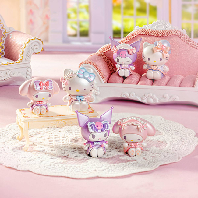 Фігурки персонажів - Фігурка-сюрприз Pop Top Sanrio Елегантні панянки (24MQD-036)#4
