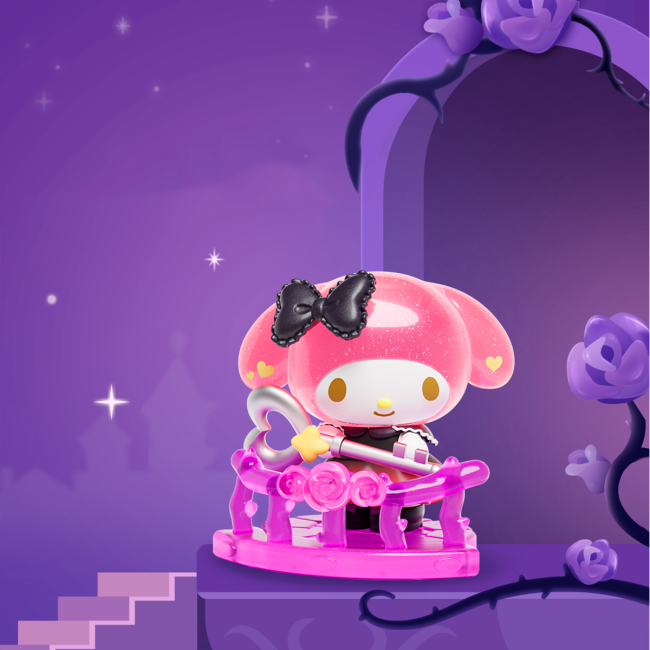 Фігурки персонажів - Фігурка-сюрприз Pop Top Kuromі & My Melody Квіткова таємниця (25WH-003)#4