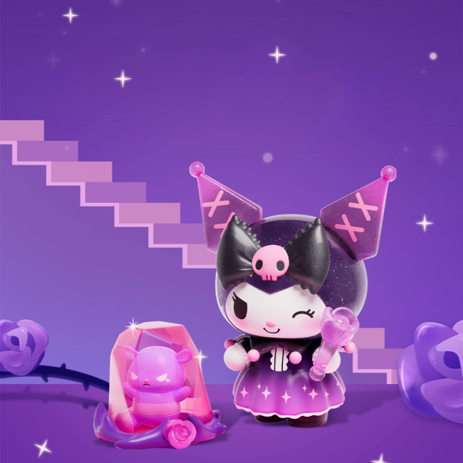 Фігурки персонажів - Фігурка-сюрприз Pop Top Kuromі & My Melody Квіткова таємниця (25WH-003)#5