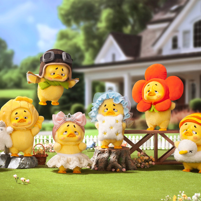 Персонажі мультфільмів - М’яка іграшка-сюрприз Pop Top 1983toys Upset Duck Чарівняшки (AP17183801700C)#2