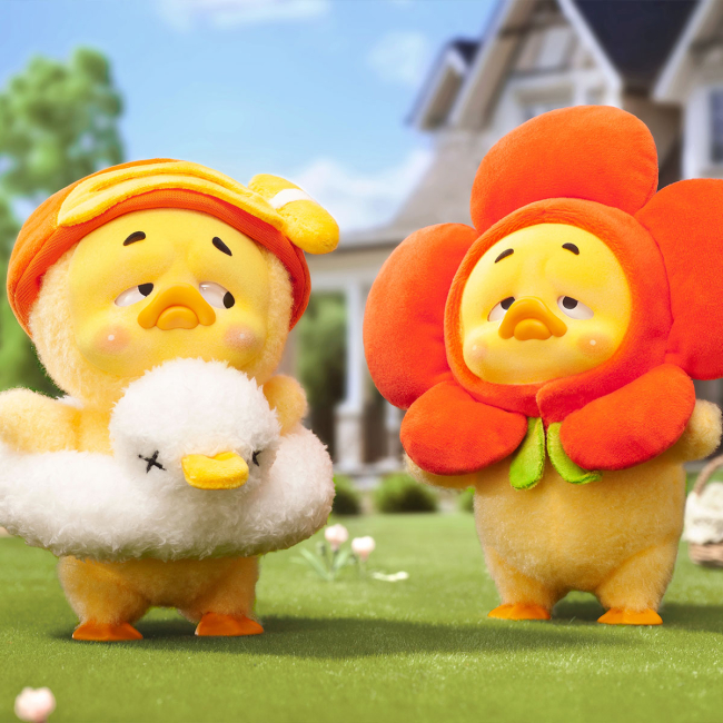 Персонажі мультфільмів - М’яка іграшка-сюрприз Pop Top 1983toys Upset Duck Чарівняшки (AP17183801700C)#3