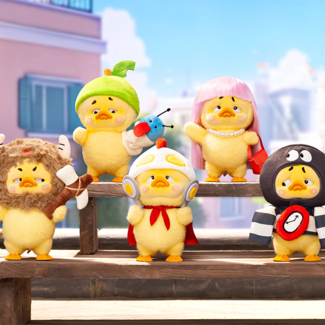 Персонажі мультфільмів - М’яка іграшка-сюрприз Pop Top 1983toys Upset Duck Справжнє я (AP17183802000C)#2