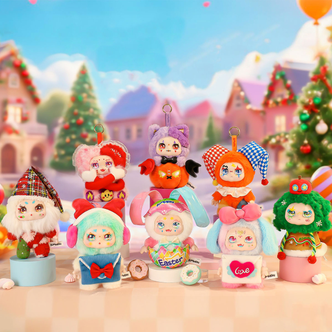 Персонажі мультфільмів - М’яка іграшка-сюрприз Pop Top Kimmon Веселий фестиваль (556031)#2