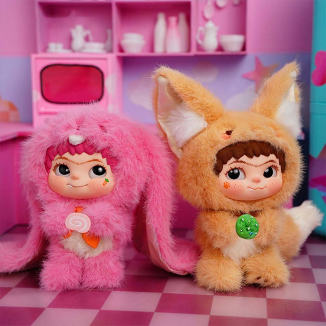 Персонажі мультфільмів - М’яка іграшка-сюрприз Pop Top Letsvan Wakuku Милі бешкетники (17WK-0602)#5