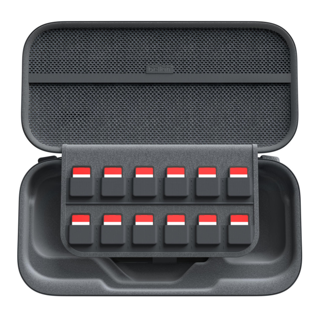 Павербанки - Чохол із акумулятором Belkin 10000мА·год для Nintendo Switch 2 Charcoal (ENA001HQCH-V2)#3