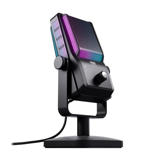 Мікрофони - Мікрофон геймінговий Cherry Xtrfy Ngale R Cardioid USB-A 2м RGB чорний (CX-NGALE-R-RGB-BLACK)#2