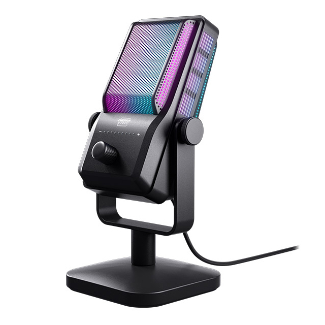 Мікрофони - Мікрофон геймінговий Cherry Xtrfy Ngale R Cardioid USB-A 2м RGB чорний (CX-NGALE-R-RGB-BLACK)#3