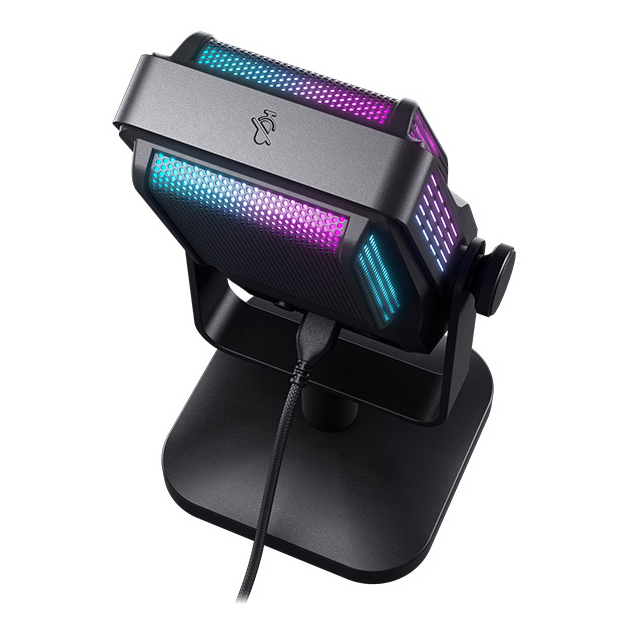 Мікрофони - Мікрофон геймінговий Cherry Xtrfy Ngale R Cardioid USB-A 2м RGB чорний (CX-NGALE-R-RGB-BLACK)#4