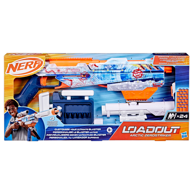 Помпова зброя - Бластер іграшковий Nerf Loadout Arctic ZeroStriker (G1763)#3