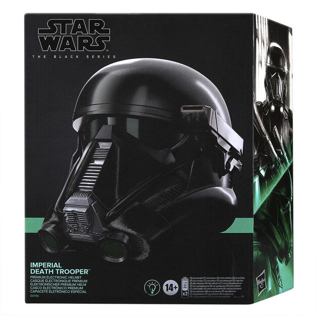 Костюми та маски - Іграшковий шолом Star Wars Black series Imperial Death Trooper (G0706)#4