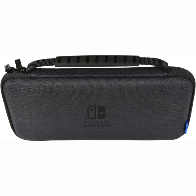 Меблі для геймерів - Чохол HORI Slim Tough Pouch Black для Nintendo Switch Oled (ACC-0820)#2
