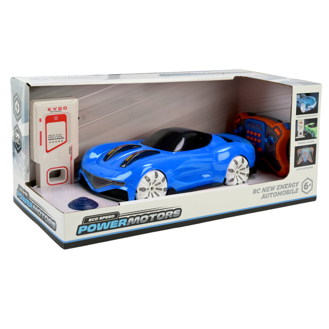 Радіокеровані моделі - Автомодель Країна Іграшок на радіокеруванні синя (PM3414/2)#6