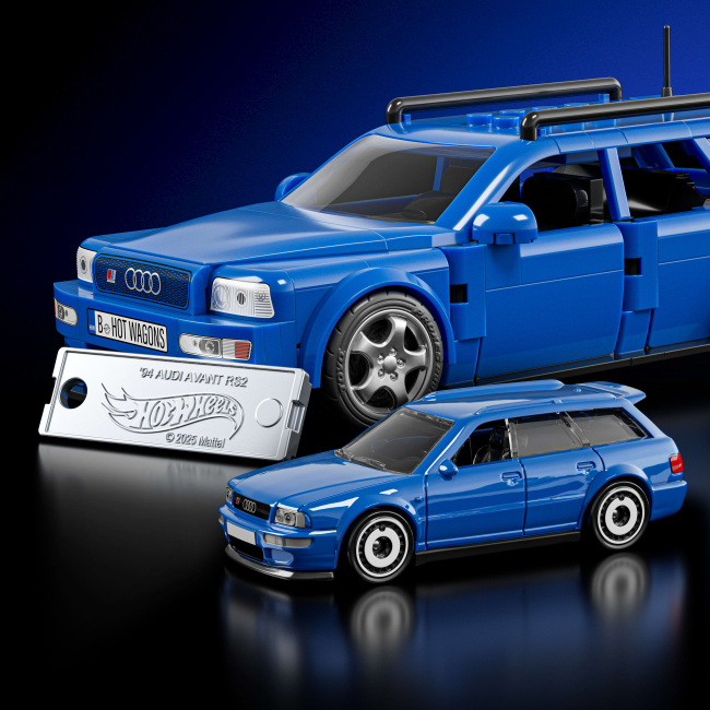 Конструктори Hot Wheels - Конструктор Mattel Brick Shop Speed Audi Avant RS2 (JGR28)#3