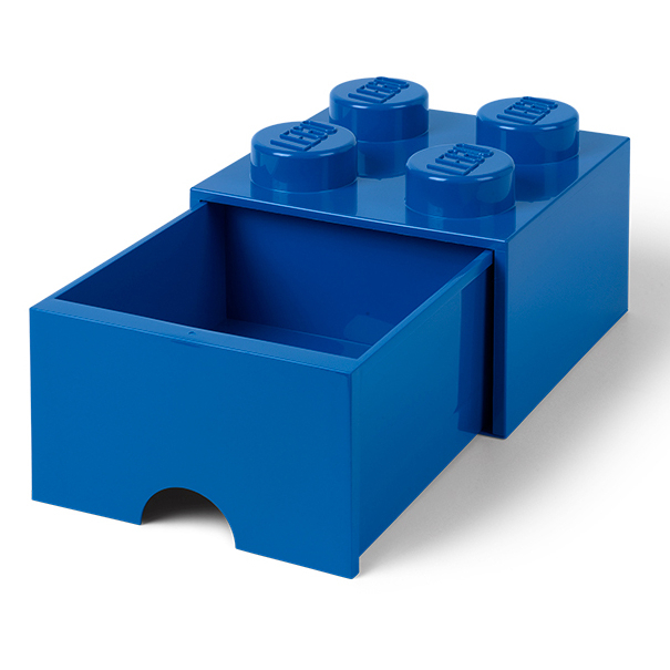 Бокси для іграшок - Висувний ящик для зберігання LEGO Lifestyle Цеглинка 4 синій (40051731)#2