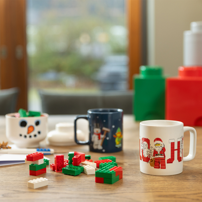 Чашки, склянки - Керамічна чашка LEGO Lifestyle Santa 300 мл (40450800)#4