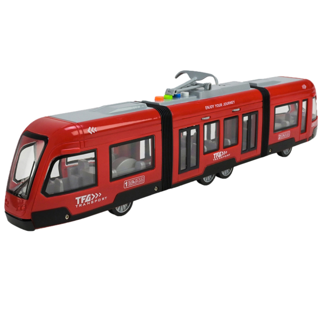 Залізниці та потяги - Іграшковий поїзд Країна Іграшок Червоний (WY930AB/2)#2