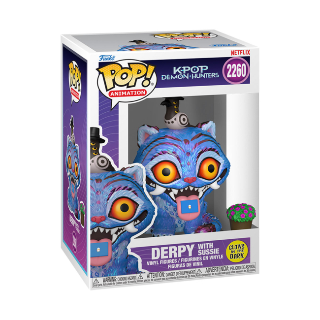 Фігурки персонажів - Фігурка Funko Pop K-Pop Demon hunters Дерпі з Птахом і квітка GW (94693)#2