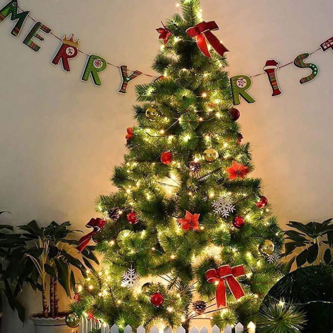 Аксесуари для свят - Світлодіодна гірлянда-роса СolorWay LED 100 10 м 8 функцій теплий колір USB (CW-G-100L10NU)#6