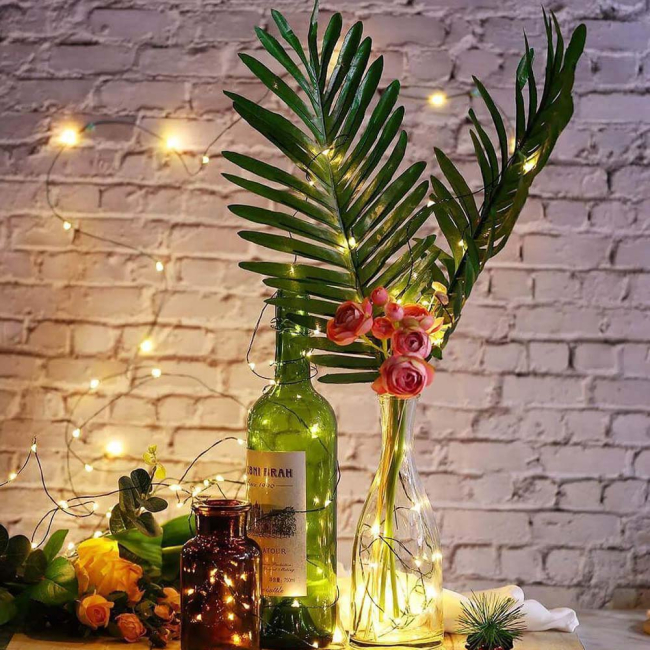 Аксесуари для свят - Світлодіодна гірлянда-роса СolorWay LED 50 5 м 8 функцій теплий колір USB (CW-G-50L5NU)#4