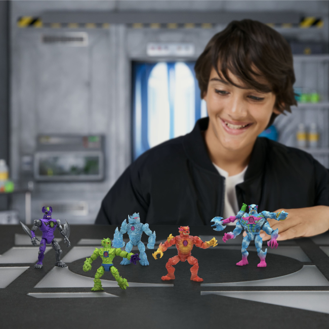 Фігурки персонажів - Набір-сюрприз MrBeast Lab Мега лабораторія Гіперзлиття (124631)#4