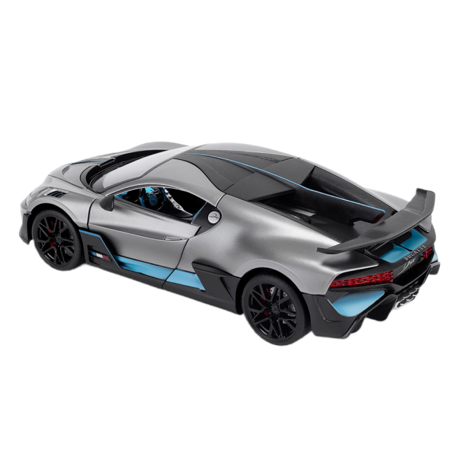 Автомоделі - Автомодель TechnoDrive Bugatti Divo сірий 1:18 (250940BDGY)#5