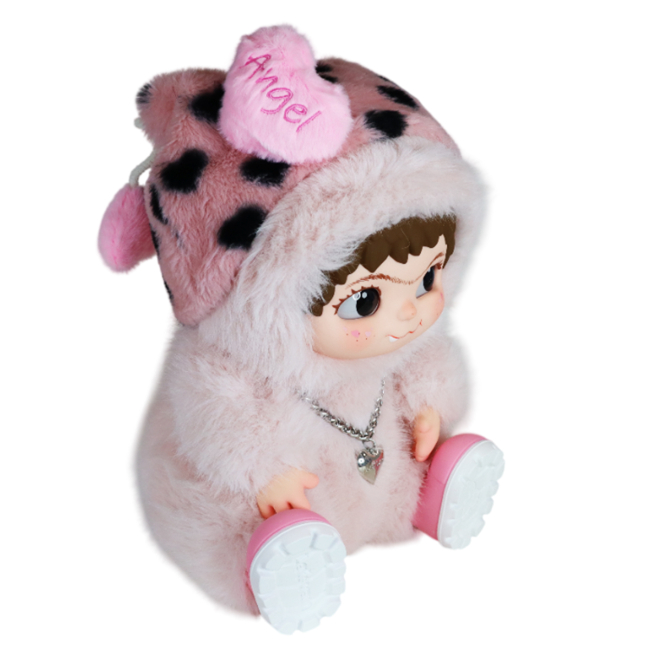 Персонажі мультфільмів - М'яка іграшка Pop Top Letsvan Wakuku Янгол 800% (17WK-P8-P3)#3