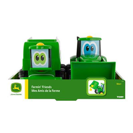 Машинки для малюків - Ігровий набір John Deere Kids Друзі фермера 2 в 1 (47193)#2