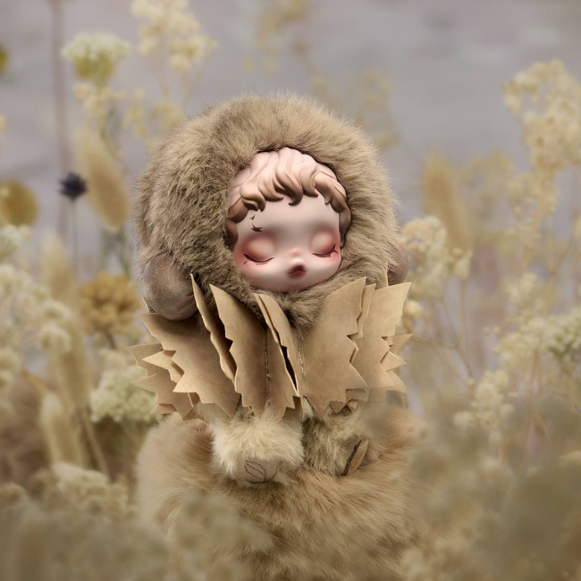 Персонажі мультфільмів - Колекційна м'яка іграшка-сюрприз Pop Mart Skullpanda L'impressionnisme Plush Doll (SPLS-01)#6