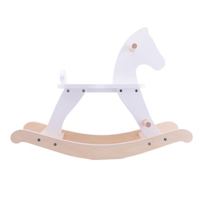 Ігрові комплекси, гойдалки, гірки - Гойдалка New classic toys Коник білий (11146)#3