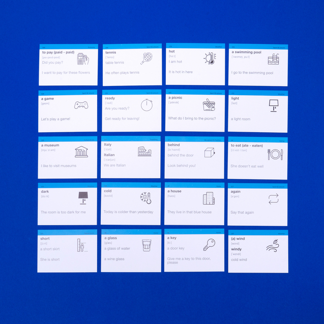 Навчальна література - Картки для вивчення англійської мови «Elementary» (рівень A1) (9789669764744)#4