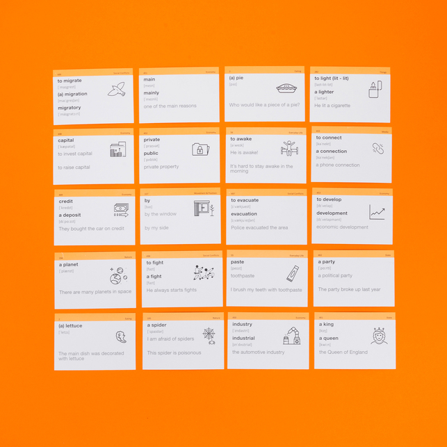 Навчальна література - Картки для вивчення англійської мови «Intermediate» (рівень B1.1) (9789669764768)#5