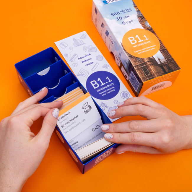 Навчальна література - Картки для вивчення англійської мови «Intermediate» (рівень B1.1) (9789669764768)#6