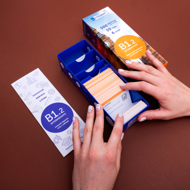 Навчальна література - Картки для вивчення англійської мови «Intermediate» (рівень B1.2) (9789669764775)#6